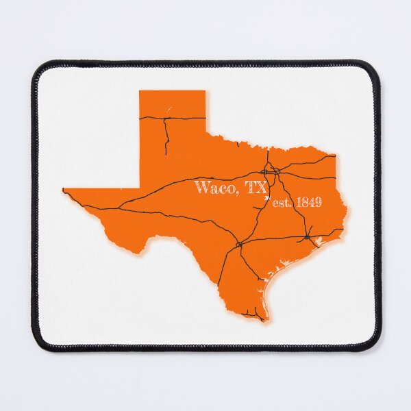 Item preview, Waco, TX [Orange] designed and sold by PhilbonianDezin.