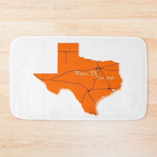 Item preview, Waco, TX [Orange] designed and sold by PhilbonianDezin.