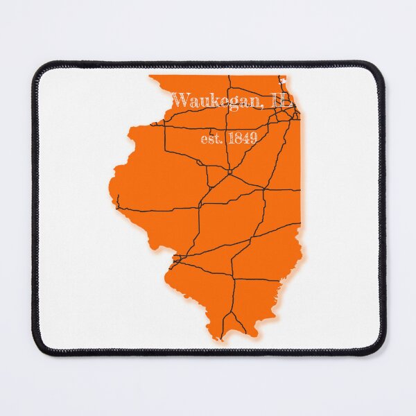 Item preview, Waukegan, IL [Orange] designed and sold by PhilbonianDezin.