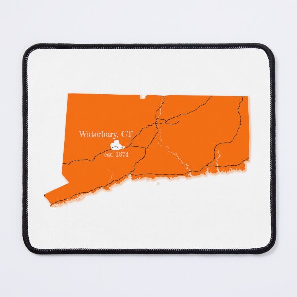 Item preview, Waterbury, CT [Orange] designed and sold by PhilbonianDezin.