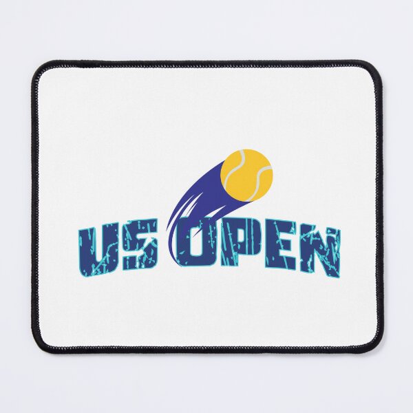 Item preview, US OPEN text logo designed and sold by Desikhanna123.