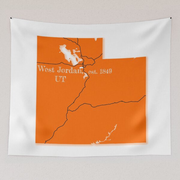 Item preview, West Jordan, UT [Orange] designed and sold by PhilbonianDezin.