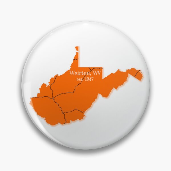 Item preview, Weirton, WV [Orange] designed and sold by PhilbonianDezin.