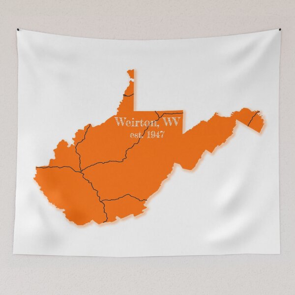 Item preview, Weirton, WV [Orange] designed and sold by PhilbonianDezin.
