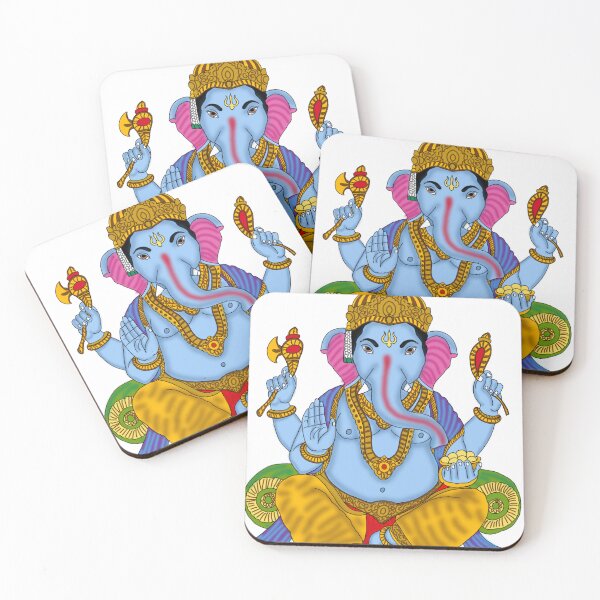 Item preview, Lord Ganesha – Remover of Obstacles | Auspicious Hindu Art designed and sold by Harshit_Digital_Arts.