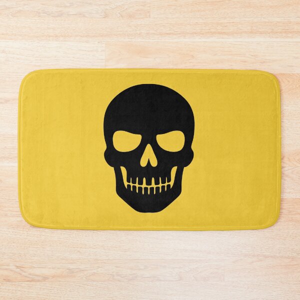 Item preview, Simple Skull – Bold Black Horror Silhouette Design designed and sold by hangmeart.