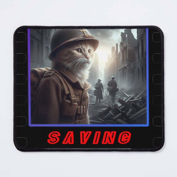 Item preview, Saving Private Catz designed and sold by Demetrsich.