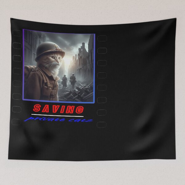 Item preview, Saving Private Catz designed and sold by Demetrsich.