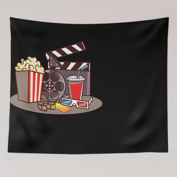 Artikelvorschau, Filmemacher und Filmfans Popcorn entworfen und verkauft von Demetrsich.