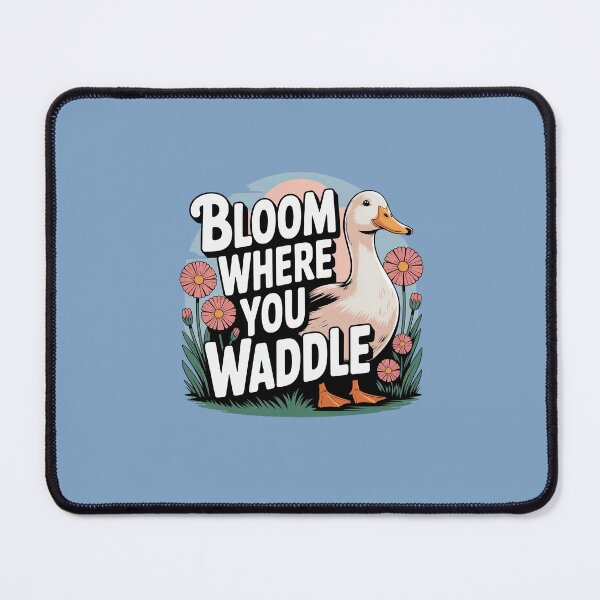 Item preview, Duck Flower – Bloom & Waddle Joy designed and sold by HolisticFurArt.