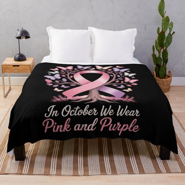 Item preview, Domestic Violence Breast Cancer Awareness Month Ribbon designed and sold by PunkNation-Arts.