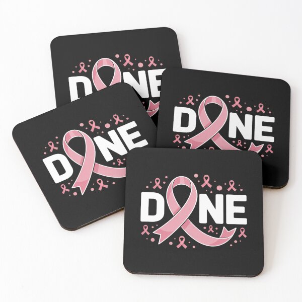 Item preview, Done Last Day Of Radiation Chemo Breast Cancer Awareness designed and sold by PunkNation-Arts.