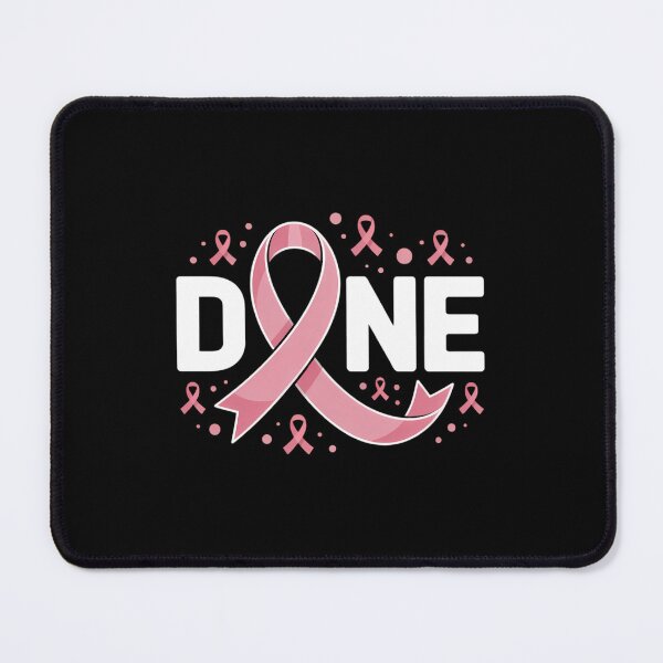 Item preview, Done Last Day Of Radiation Chemo Breast Cancer Awareness designed and sold by PunkNation-Arts.
