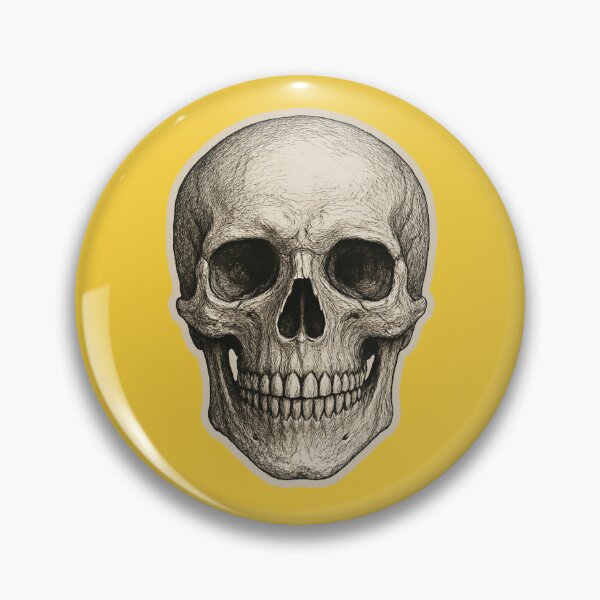 Item preview, Simple Skull – Bold Black Horror Silhouette Design designed and sold by hangmeart.