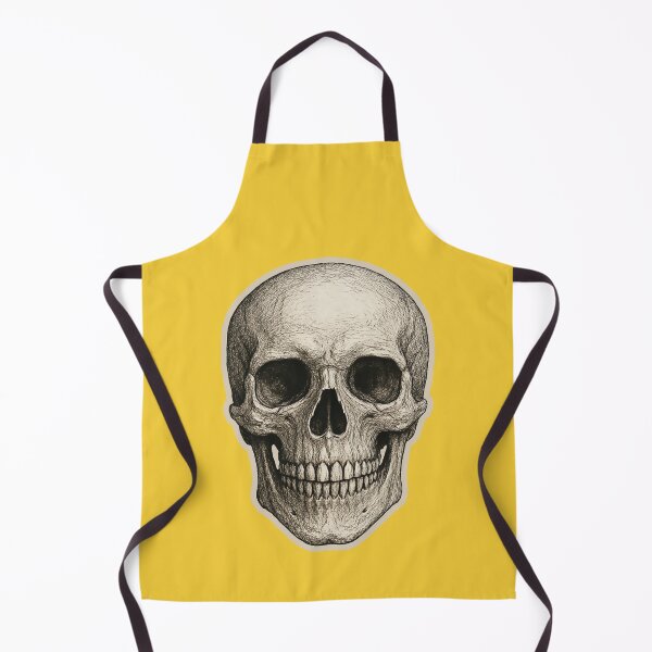 Item preview, Simple Skull – Bold Black Horror Silhouette Design designed and sold by hangmeart.