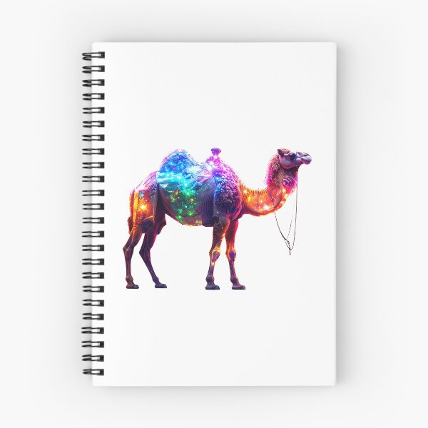 Item preview, Colorful Camel Glowing Art designed and sold by GloriousArtSKD.