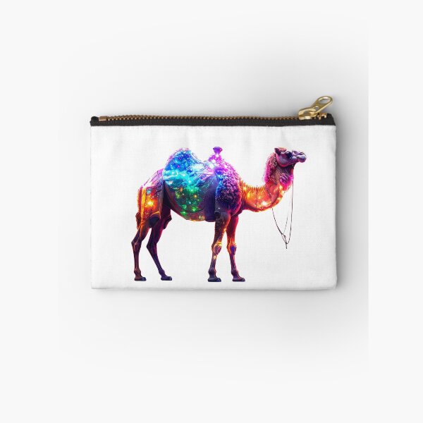 Item preview, Colorful Camel Glowing Art designed and sold by GloriousArtSKD.
