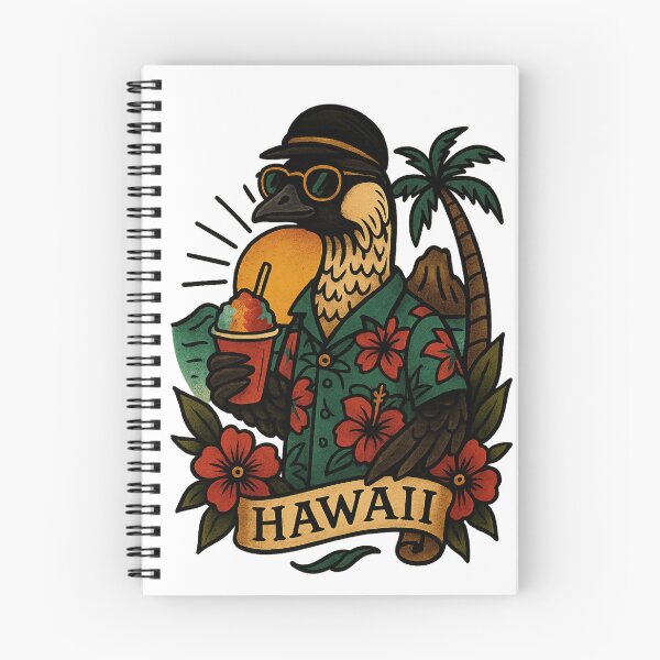 Item preview, Hawaii Nene Bird Vintage Shirt | Tropical Aloha Goose | Nifty Fifty State Collection designed and sold by Zippitydodads.