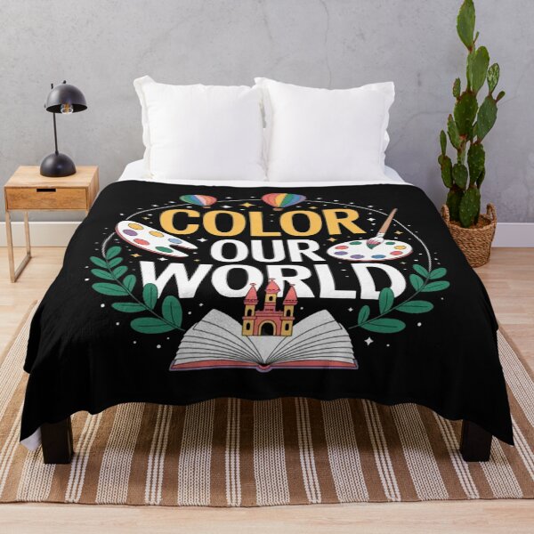 Item preview, Color Our World Book Reader Art Painter designed and sold by Vastingan.