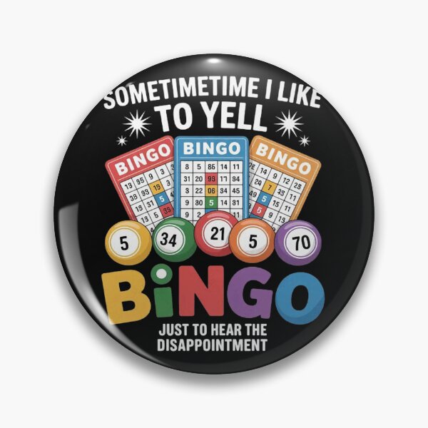 Item preview, Colorful Bingo Casino Game Quote designed and sold by Vastingan.