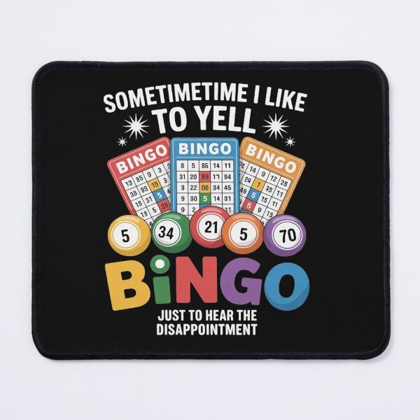 Item preview, Colorful Bingo Casino Game Quote designed and sold by Vastingan.