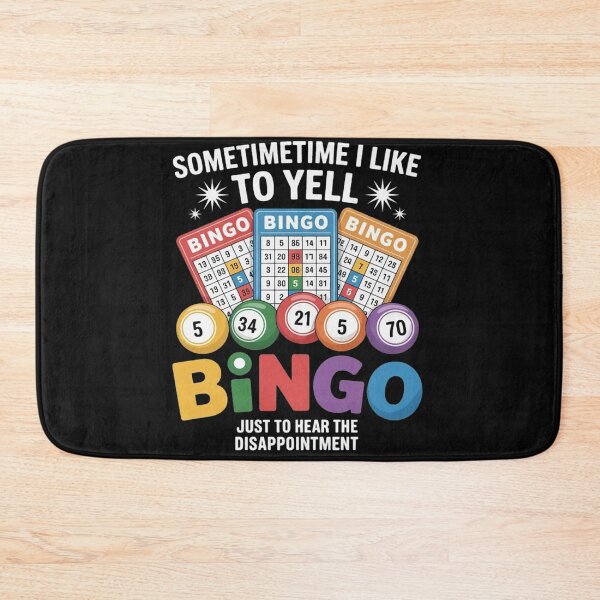 Item preview, Colorful Bingo Casino Game Quote designed and sold by Vastingan.