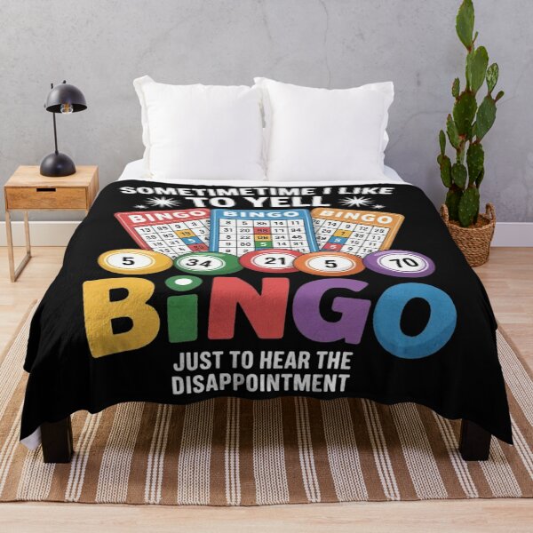 Item preview, Colorful Bingo Casino Game Quote designed and sold by Vastingan.