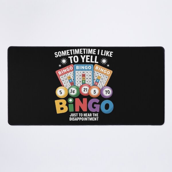 Item preview, Colorful Bingo Casino Game Quote designed and sold by Vastingan.