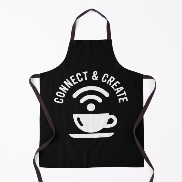 Item preview, Connect and Create Coffee with WiFi Symbol and Cup designed and sold by Vastingan.