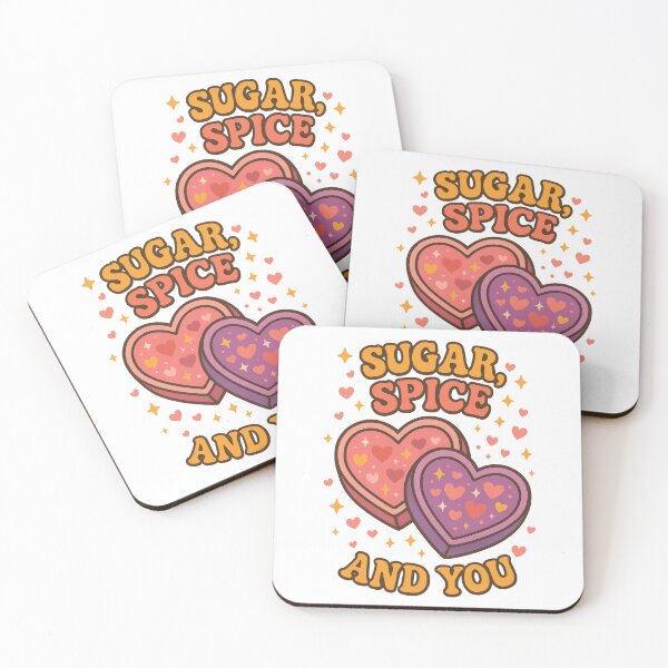Item preview, Sugar Spice and You – Cute Heart Candy Love Design designed and sold by inkoutninja.