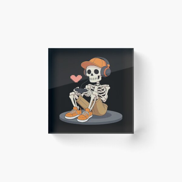 Item preview, Cool Skeleton Gaming Headset Gamer Halloween designed and sold by Vastingan.