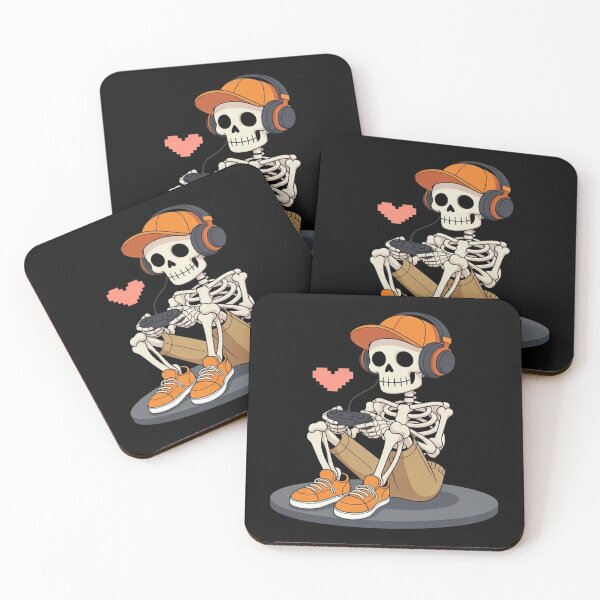 Item preview, Cool Skeleton Gaming Headset Gamer Halloween designed and sold by Vastingan.