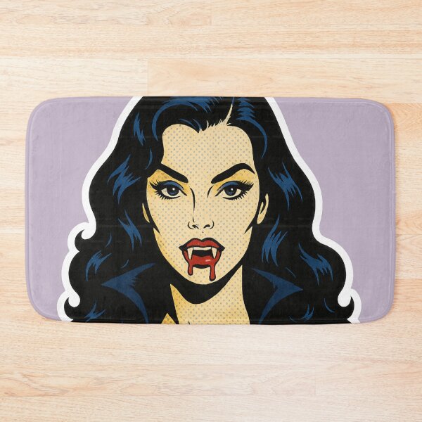 Item preview, Glampire – Glamorous Female Vampire Pop Art Design designed and sold by hangmeart.