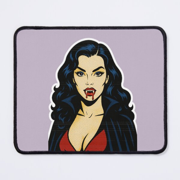 Item preview, Glampire – Glamorous Female Vampire Pop Art Design designed and sold by hangmeart.