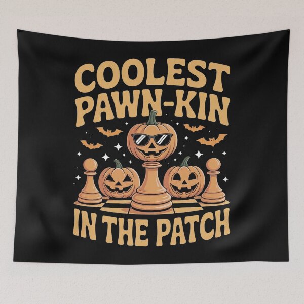 Item preview, Coolest Pawn-kin in The Patch Pawn Chess Halloween Pumpkin designed and sold by Vastingan.