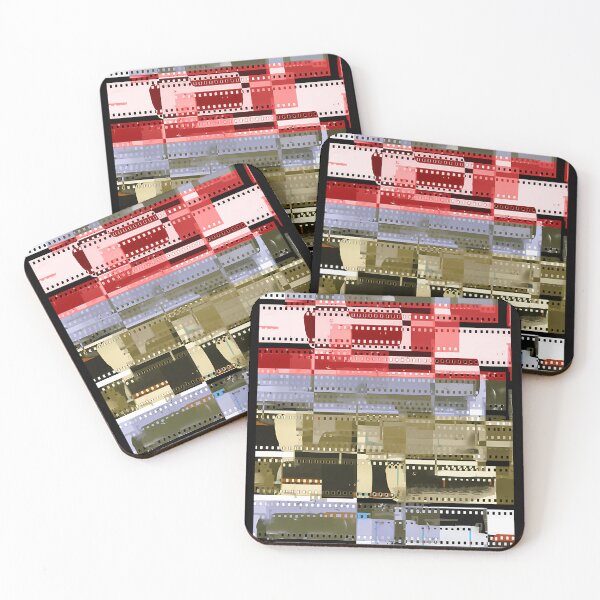 Item preview, Abstract Collage Of Celluloid Film Strips designed and sold by Wellinski5.