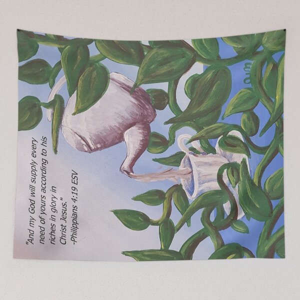 Item preview, Ivy Tea Time - Philippians 4:19 designed and sold by sarunamii.