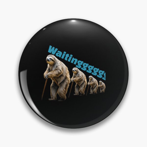 Item preview, Elder Sloth Waiting In A Queue designed and sold by OdelinHernand.