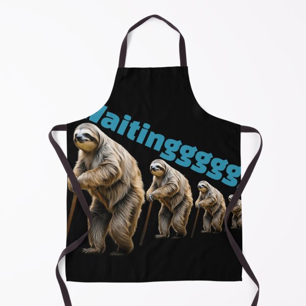 Item preview, Elder Sloth Waiting In A Queue designed and sold by OdelinHernand.