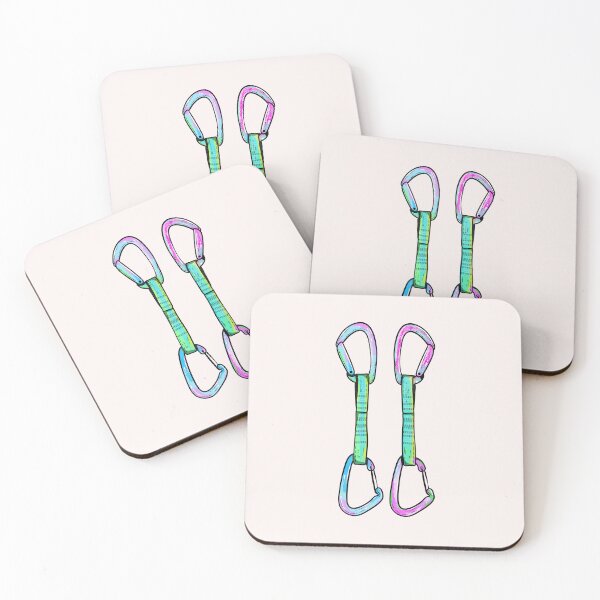 Item preview, Quickdraw with opposing gates Rock climbing designed and sold by piedaydesigns.