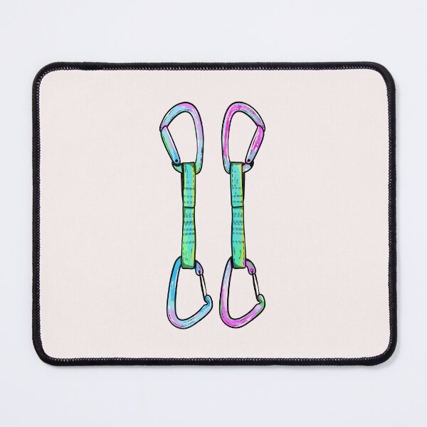 Item preview, Quickdraw with opposing gates Rock climbing designed and sold by piedaydesigns.