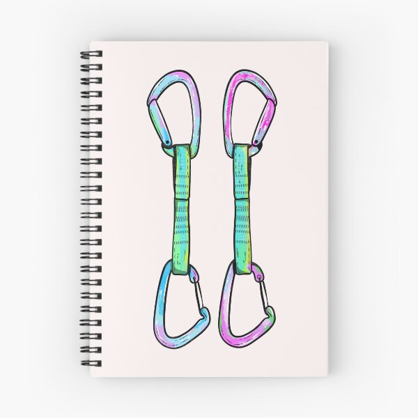 Item preview, Quickdraw with opposing gates Rock climbing designed and sold by piedaydesigns.
