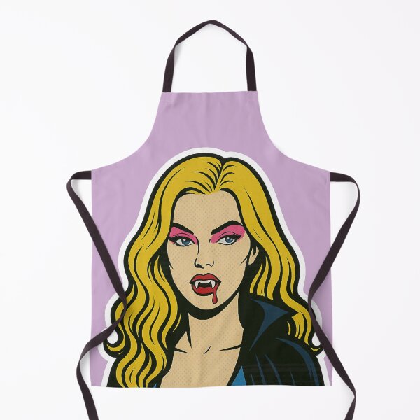 Item preview, Glampire – Glamorous Female Vampire Pop Art Design designed and sold by hangmeart.