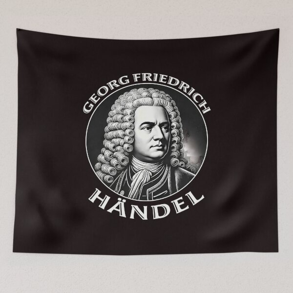 Item preview, Georg Friedrich Handel Classical Composer  designed and sold by Antoinedubois1.