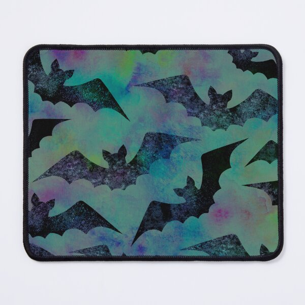Item preview, Watercolor Bats Pattern – Gothic Halloween Duvet Covers designed and sold by FestivityFinds.