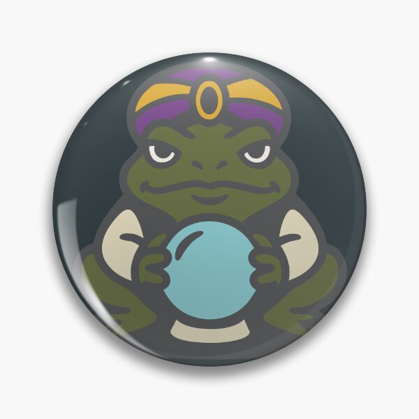 Item preview, Toad Fortune Teller – Retro Cartoon Mystic Mascot designed and sold by ZethStudios.