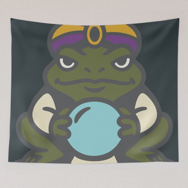 Item preview, Toad Fortune Teller – Retro Cartoon Mystic Mascot designed and sold by ZethStudios.