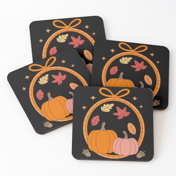 Item preview, Coquette Fall Pumpkins Frame Cozy Autumn Aesthetic with Bow designed and sold by Vastingan.
