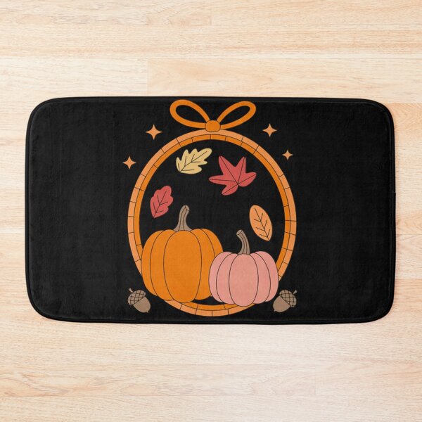 Item preview, Coquette Fall Pumpkins Frame Cozy Autumn Aesthetic with Bow designed and sold by Vastingan.