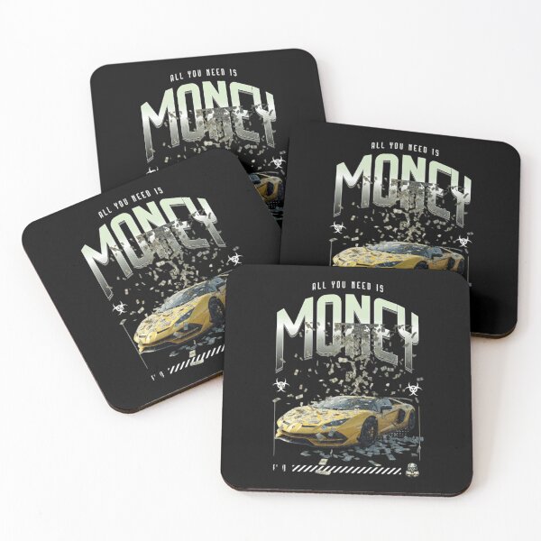 Item preview, Luxury Money Car Hustle T-Shirt | Motivational Streetwear designed and sold by SoulFlex.